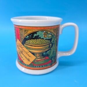 Vintage 1981 Mann Fine China Mug Thurbers Sea Favorite‎ Peas Advertisement